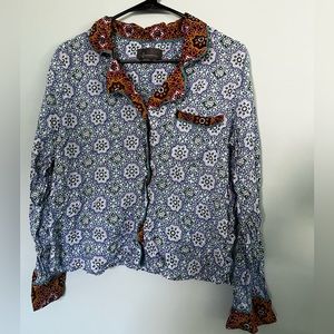 MATCHING SET Anthropologie Forest Fable Pajamas
